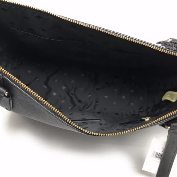 KATE SPADE CAMERON LARGE POCKET TOTE LEATHER BLACK - Picture 8 of 8